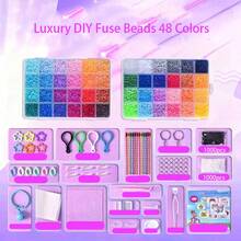 全套熔珠材料，2.6mm熔珠盒，DIY工具套装 - 彩色 - 查看 2
