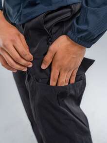 Calça joger cargo masculino - Preto - Visão 4
