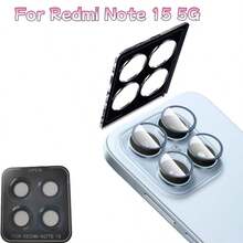 Camera Lens Protector Film, Compatible With Redmi Note 15 4G/15 5G/15 Pro 4G/15 Pro 5G/15 Pro+, Metal Tempered Lens Protector Film, Lens Protector Sticker, Lens Protector Pad, Camera Lens Protector Film | 9H Tempered Glass, Scratch-Resistant, Bubble-Free, Easy To Install, Compatible With Phone Case Design, Durable Phone Accessory - Multicolor - View 17