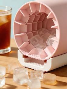 1pc 2-In-1 Ice Bucket, Made Of Silicone, Serves As Both Ice Bucket And Ice Tray With Lid, Suitable For Bars, Pubs, Clubs, Restaurants And Home Use, Drinkware Accessory - Multicolor - View 3