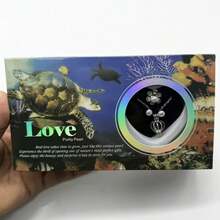 1盒DIY珍珠项链、耳环、戒指、手链4件套礼盒，LovePearl祝福礼物，节日礼物 - 彩色 - 查看 13