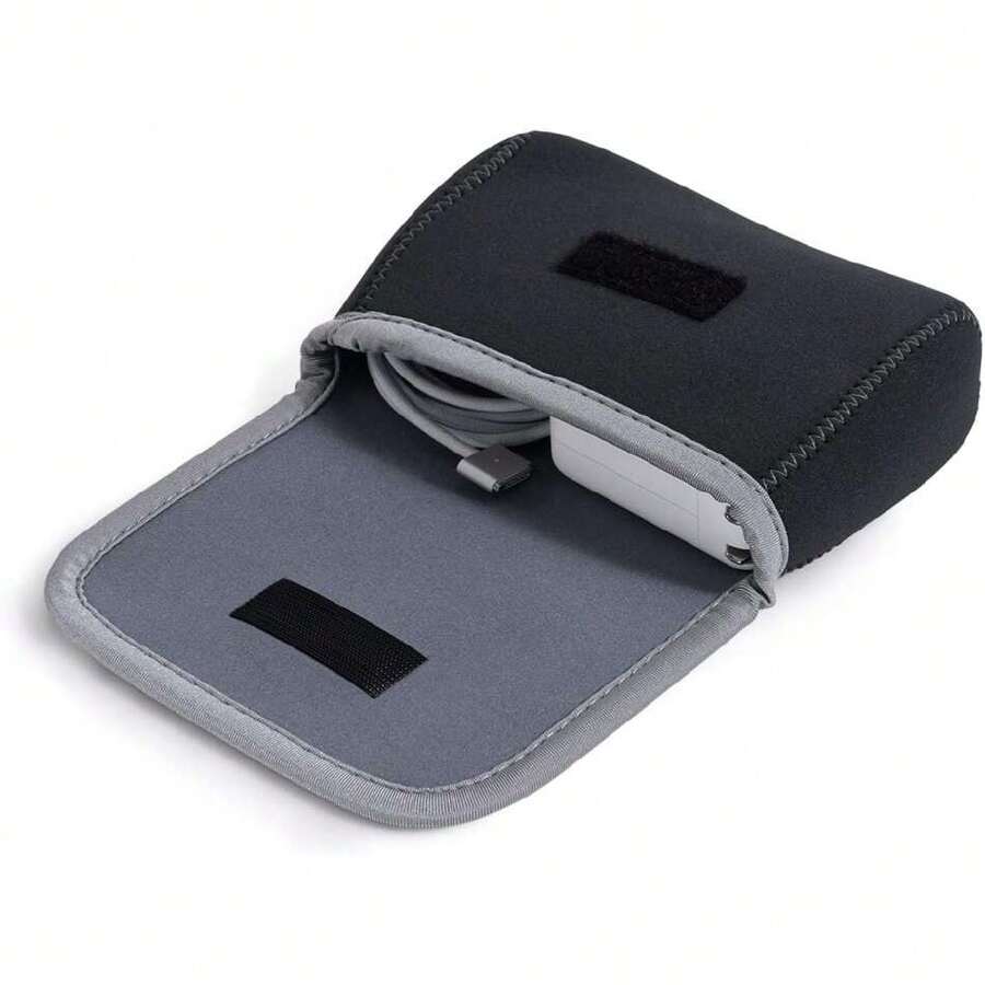 Organizador Portátil, Bolsas para Accesorios electrónico (Cables, Disco Duro, Adaptador, ratón, Auriculares inalámbrico, Cargador de teléfono, Celular, Banco de energía,) - middle 17*12*6.5 cm,40873363 - Rosa - Ver 1