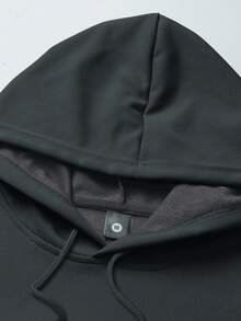 3 PiecesMen's Sweatshirt Set, Made Of Lightweight Breathable Fabric, With Drawstring Hood And Kangaroo Pocket, Suitable For All Seasons - Multicolor - View 9