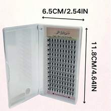 10D/16D/20D 0.05 Thickness 12 Rows Mini Box Portable Realistic Natural Looking Eyelash Extensions, Soft Mink Lashes - Black - View 6