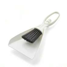 Mini Soft Bristle Broom And Dustpan Set For Desktop Cleaning; Car Hair Removal Shovel