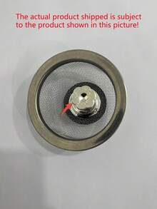 1 pieza Colador de acero inoxidable para fregadero - Filtro de agua de cocina mejorado, fácil instalación, filtra eficazmente los residuos de alimentos y las impurezas, duradero, adecuado para la cocina moderna, accesorio para fregadero de cocina - Multicolor - Ver 7