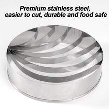 Concha Cutter Mexican Bread Mold Made Of Stainless Steel Concha Stamp Two Sided Mold For Pan Dulce Mexicano Cortadora De Pan, Bread Shape Cutter - 銀色 - 查看 8