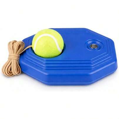Pelota De Tenis Con Rebote AutóNomo - Entrenador PortáTil Para PráCtica En Interior/Exterior, Para Principiantes Y Jugadores Avanzados