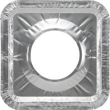 10/30/50片装燃气灶防油垫，厨房灶台防污垫，燃气灶罩，灶台保护垫，加厚铝箔燃气灶垫，灶台清洁托盘，耐高温燃气灶防水防油罩 | 一次性铝制灶台罩 | 8.5英寸方形隔热燃气灶保护垫 | 加厚燃气灶罩，厨房用具，厨房用品及家用厨具 - 彩色 - 查看 11