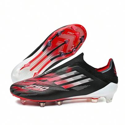 Zapatos de fútbol para hombres, zapatos de fútbol para mujeres, zapatos de fútbol de césped artificial, zapatos deportivos de césped, botas de rugby, tacos profesionales para exteriores AG/FG, unisex