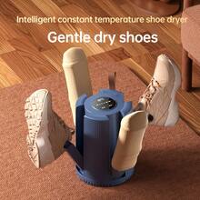 OBOVAY Automatic Shoe Dryer With Timer Function, Fast Deodorization, Foldable Design, Suitable For Sneakers, Leather Shoes, Boots, Portable UV Electric Shoe Dryer, Compact, Modern Shoe Care Tool - Multicolor - View 1