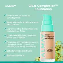 Base de maquillaje Almay Clear Complexion - 700 - Ver 7