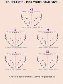 Aofeiqike 3条装欧美无缝冰丝内裤，女士波浪边透气运动瑜伽比基尼三角裤，女士舒适透气性感休闲可爱无缝清凉内裤
