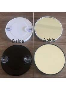 60X Magnifying Glass With Dual Suction Cups, High Definition Portable Makeup Mirror, Acne Pore Magnifier For Home And Travel, Valentine's Day Gift - Multicolor - View 12