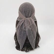 1条春季畅销新款75厘米方形丝巾，百搭时尚头巾，装饰丝巾，时尚百搭 - 彩色 - 查看 19