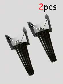 1/2/4pcs Bangs Puff Hair Clips, Natural Fluffy Hair Clips, Bangs Puff Styling Tools, Natural Texture, Bangs Styling Clips, Suitable For Creating Fluffy Curly Hairstyles, Unisex, Hair Styling Tools, Professional Hair Salon Tools