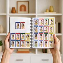 ASL ( Sign Language) Notebook & Dictionary Book - Spiral Bound Style  Flip-Through Pages,  Numbers & Social Phrases For Beginners, Classes, ASL Students Gift - 1個 - 查看 3