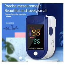 Nebulizador, Nebulizador portátil, Termometro infrarrojo y oximetro dedo, Máquina de nebulización para adultos y niños, para problemas respiratorios, máscaras de nebulización Nebulizador de malla, Hidratación facial - Azul y blanco - Ver 7