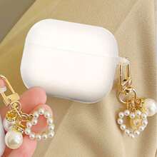 Matte White Case Compatible With Apple Wireless Earphones, Anti-Fall Protective Cover Compatible With Apple Wireless Earphone Case, Scratch-Resistant And Anti-Drop - Matte White - View 13