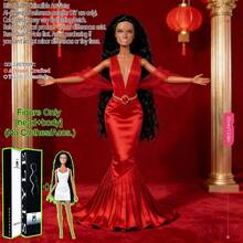 12.6in 1/6 BJD/MJD Supermodel Doll, 12-Joint Posable Ball-Jointed Toy, Realistic Modifiable Makeup, Exquisite Contour, Fluffy Voluminous Hair, Chic Silhouette, Desktop Display, No Clothing - DollOnlyNoAttire - View 9