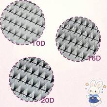 10D/16D/20D 0.05 Thickness 12 Rows Mini Box Portable Realistic Natural Looking Eyelash Extensions, Soft Mink Lashes - Black - View 4