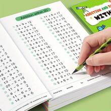 10-100 Range Addition Practice Children's Math Workbook, Interactive Educational Supplies, Fun Addition And Subtraction Introductory Training Series - 無色 - 查看 4