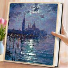 1 Stück Premium Fotoalbum, passend für 600 Taschen à 6 Zoll, geeignet für Familien-, Hochzeits- und Jahrestags-Fotos - kann horizontale und vertikale Fotos aufnehmen - perfektes Geschenk zu Weihnachten und Valentinstag, Foto-Geschenk - Verschiedenfarbig - Übersicht 6