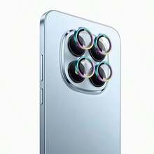 Camera Lens Protector Film, Compatible With Redmi Note 15 4G/15 5G/15 Pro 4G/15 Pro 5G/15 Pro+, Metal Tempered Lens Protector Film, Lens Protector Sticker, Lens Protector Pad, Camera Lens Protector Film | 9H Tempered Glass, Scratch-Resistant, Bubble-Free, Easy To Install, Compatible With Phone Case Design, Durable Phone Accessory - Multicolor - View 8