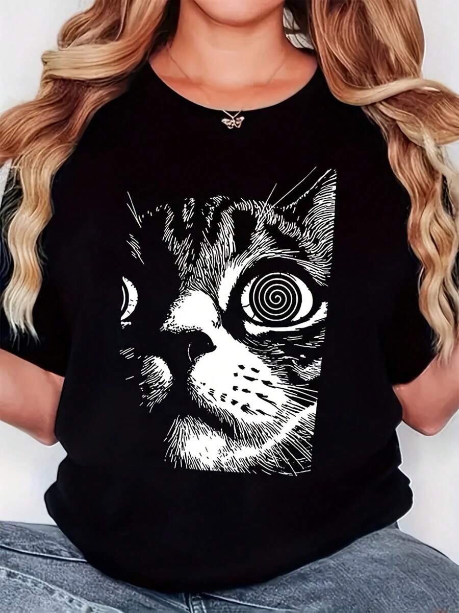 Camiseta para mujer WQ4A - Negro - Ver 1