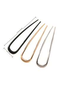 Bộ 3/2/1 chiếc kẹp tóc kim loại hình chữ U lớn, sang trọng màu vàng - Thích hợp cho tóc dày dài, kẹp tóc kiểu Pháp cho nữ, dụng cụ nối búi tóc, dụng cụ tạo búi tóc, kẹp tóc, phụ kiện tóc, đồ dùng học tập, ghim cài tóc kiểu Pháp. - Nhiều màu - Xem 13