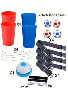 2set/4set Adult & Teenager Outdoor Swing Game Set, Outdoor Sports & Leisure Equipment, Toss & Ring Toss Games For Halloween, Christmas, Birthday, Thanksgiving, Group Entertainment & Social Gatherings, Outdoor Group Games, Party Game Set, Outdoor Sports Kit, Mixed Color Games, Holiday Game Set, Durable Leisure Gear, Sturdy Outdoor Games, Social Activities, Family Groups (With Hook And Loop) - Multicolor - View 10