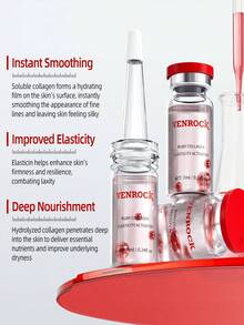 Glowly Beauty 30ml Serum Protein Collagen Lifting Ampoule | Anti-Aging Firming Face Serum - 黃瓜 - 查看 7