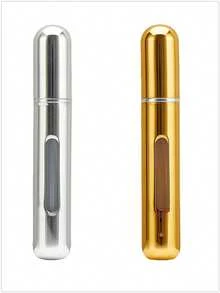 1pc/2pcs/3pcs 8ml Portable Refillable Travel Perfume Atomizer, 8ml Travel Size Spray Bottle, Pocket Wallet Perfume Container, Refillable Travel Spray Bottle, Pump Style Perfume Decanter, Back To School - Multicolor 8ml - View 37