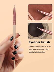 开斋节35件套化妆刷套装，包含25支柔软的化妆刷，例如散粉刷、腮红刷、修容刷、高光刷、粉底刷、鼻影刷、眼影刷、眉刷、唇刷和细节刷；另附3个液体化妆蛋、3片洁面棉片、2根发圈、1个腕带和1个刷子清洁碗。适合初学者、专业化妆师和美妆新手练习使用。 - 杏色 - 查看 4