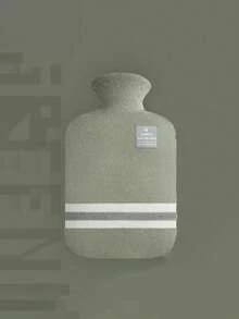 1个海军蓝、橙红、浅粉、浅绿、天蓝暖胃热水袋，PVC材质，大容量注水热水袋，大容量保温，价格实惠，便携保暖 - 彩色 - 查看 6