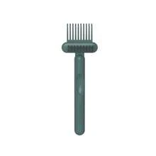 2-In-1 Comb Cleaning Brush For Air Cushion Airbag Comb Hair Cleaning Hook Claw Comb Gap Cleaning Tool Curling Comb Cleaner Reusable Hairdressing Comb Gap Cleaning Brush Compact And Easy To Carry - 彩色 - 查看 8