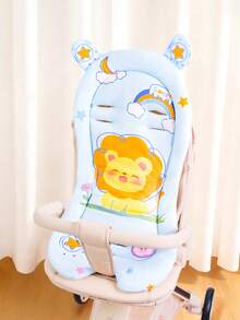 一款婴儿推车垫——卡通主题四季通用垫，既是绝佳的婴儿玩具，也是舒适的座椅垫。这款柔软的垫子适合四季使用，可用作婴儿推车座椅或躺椅。 - 彩色 - 查看 7