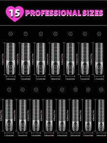 120 piezas Tiras de extensión de uñas francesas 3D de doble color, pegatinas de uñas gruesas adecuadas para principiantes y profesionales - Multicolor - Ver 6