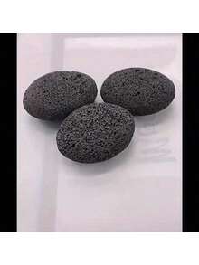 1个天然火山岩椭圆形磨脚器，去茧器，足部护理工具，足部护理浴室配件（天然颜色可能略有差异） - 多色 - 查看 6