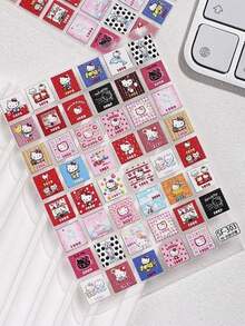 Assorted Cat Stickers, Cute 3D Embossed Cartoon Stickers For DIY Phone Case, Water Bottle, Versatile Decorative Stickers (Some Color Variations May Occur) - Multicolor - View 3