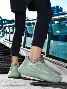 STARNOVO 男士跑步鞋 - 防水皮革鞋面，防滑，时尚百搭的健身鞋 - 綠色 - 查看 7