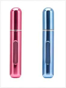 1pc/2pcs/3pcs 8ml Portable Refillable Travel Perfume Atomizer, 8ml Travel Size Spray Bottle, Pocket Wallet Perfume Container, Refillable Travel Spray Bottle, Pump Style Perfume Decanter, Back To School - Multicolor 8ml - View 15