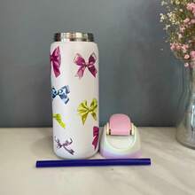 32 Oz Outdoor Sports Water Cup Water Bottle Stainless Steel Vacuumowala Insulated Cup With Lid And Straw Suitable For Water, Iced Tea Or Coffee. - Nhiều màu - Xem 16