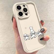 おしゃれなスマホケース  11/12/13/14/15/15pro/15 Plus/15 Promax/7plus/8plus/11pro/12pro/13pro/14pro/11promax/12promax/13promax/14promax/14plus/5 - ホワイト - チェックする 1
