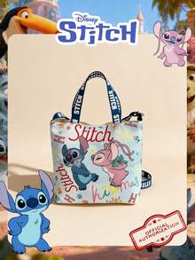 Disney 1个官方授权卡通图案午餐包，轻便便携，可作午餐盒、收纳袋、手提包或斜挎包使用。官方授权，可验证真伪。适合女士/女孩/青少年/学生日常使用/外出/购物/情人节等场合，防水大容量，可作野餐包、午餐包、文具包、露营必备品。 - 藍色 - 查看 1