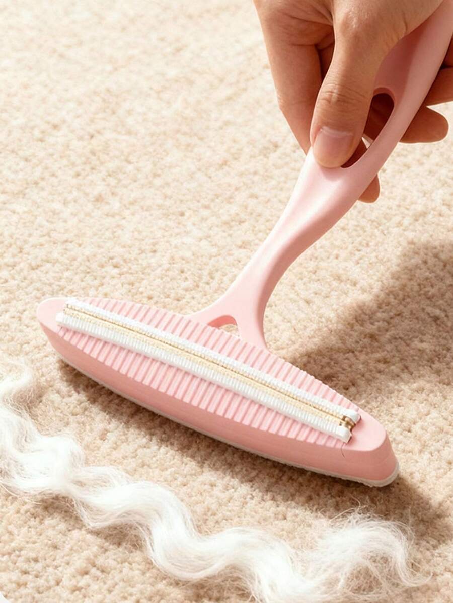 多功能织物剃毛器，家用地毯沙发绒毛去除器，毛衣外套手动除毛球器 - 彩色 - 查看 1