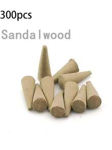 108 件天然檀香香锥，芳香香薰熏香，适用于卧室、浴室、客厅 - 抗菌、无羽毛、木制 - 彩色 - 查看 16