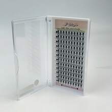 10D/16D/20D 0.05 Thickness 12 Rows Mini Box Portable Realistic Natural Looking Eyelash Extensions, Soft Mink Lashes - Black - View 18