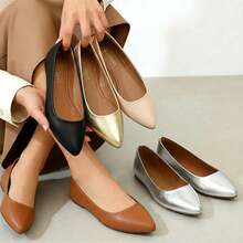 lunryet Women's Chunky Closed Toe Low Block Heels Work Pumps Comfortable Dress Wedding Shoes For Party Office EPIC-1 - 黑色 - 查看 8