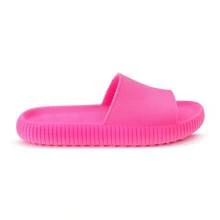 Women's And Men's Cloud Slide Sandals - Comfortable And Soft - On  - Fast Shipping. - Hot Pink - View 3
